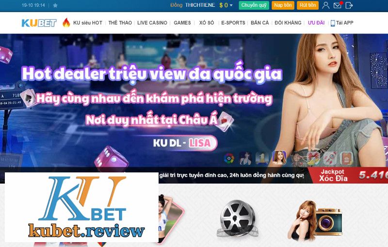 KUBET sở hữu dàn hot dealer cực xinh đa quốc gia